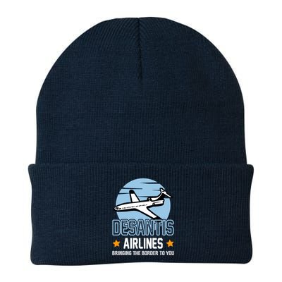 Retro Desantis Airlines Funny Beanie