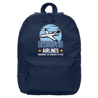 Retro Desantis Airlines Funny 16 in Basic Backpack