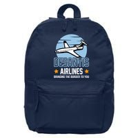 Retro Desantis Airlines Funny 16 in Basic Backpack