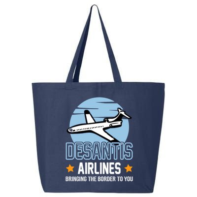 Retro Desantis Airlines Funny 25L Jumbo Tote