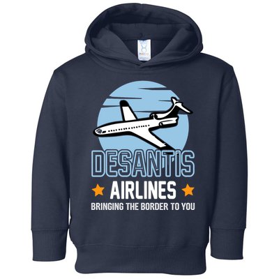 Retro Desantis Airlines Funny Toddler Hoodie