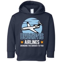 Retro Desantis Airlines Funny Toddler Hoodie