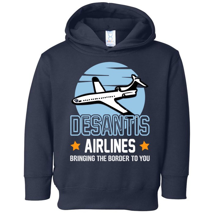 Retro Desantis Airlines Funny Toddler Hoodie