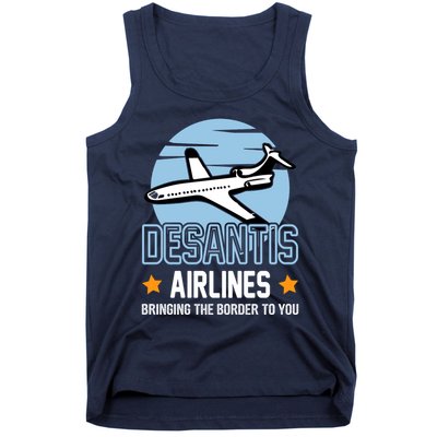 Retro Desantis Airlines Funny Tank Top