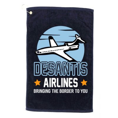 Retro Desantis Airlines Funny Golf Towel