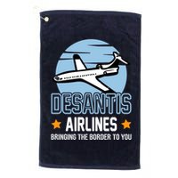 Retro Desantis Airlines Funny Golf Towel