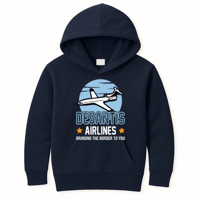Retro Desantis Airlines Funny Kids Hoodie