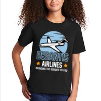 Retro Desantis Airlines Funny Kids T-Shirt