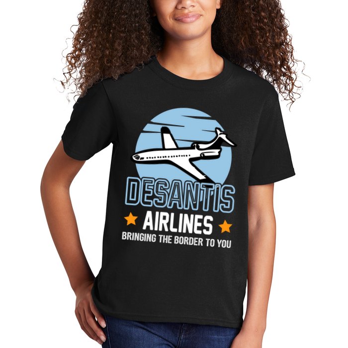 Retro Desantis Airlines Funny Kids T-Shirt