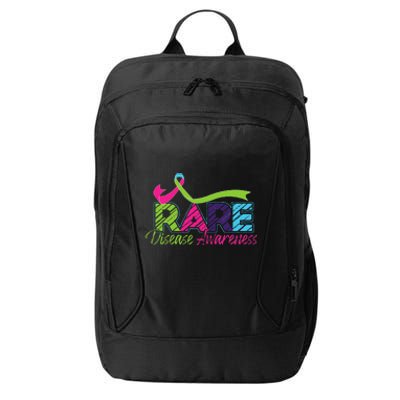 Rare Disease Awareness Rare Disease Day Warriors 2024 City Backpack