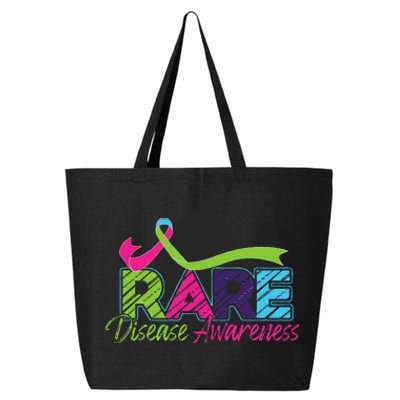 Rare Disease Awareness Rare Disease Day Warriors 2024 25L Jumbo Tote