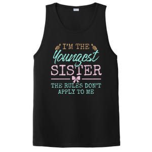 Rules Don't Apply To Me Youngest Adult 3 Sisters Matching Gift PosiCharge Competitor Tank