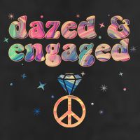 Retro Dazed And Engaged New Bride Wife Cool Comfort Performance Bucket Hat
