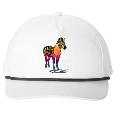 Rare Disease Awareness Proud Rare Disease Warrior Snapback Five-Panel Rope Hat