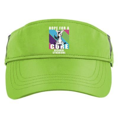 Rare Disease Awareness Day Hope Cure Aicardi Syndrome Funny Gift Adult Drive Performance Visor