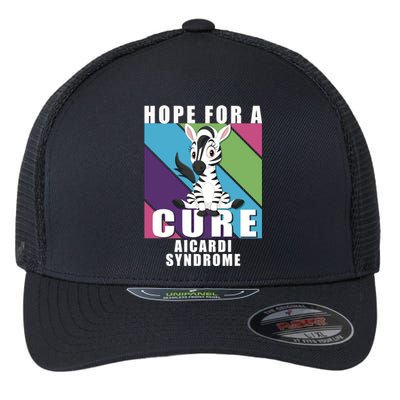 Rare Disease Awareness Day Hope Cure Aicardi Syndrome Funny Gift Flexfit Unipanel Trucker Cap