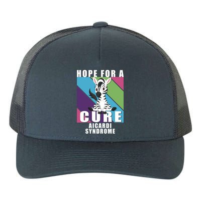 Rare Disease Awareness Day Hope Cure Aicardi Syndrome Funny Gift Yupoong Adult 5-Panel Trucker Hat