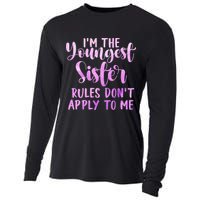 Rules Don't Apply To Me Youngest Sister 3 Sisters Matching Cooling Performance Long Sleeve Crew
