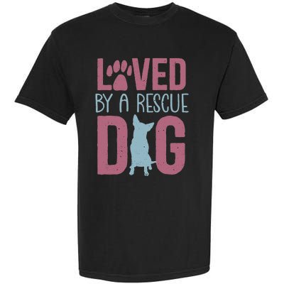 Rescue Dog Animal Adoption Rescue Dog Foster Lover Garment-Dyed Heavyweight T-Shirt