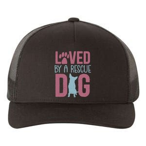 Rescue Dog Animal Adoption Rescue Dog Foster Lover Yupoong Adult 5-Panel Trucker Hat