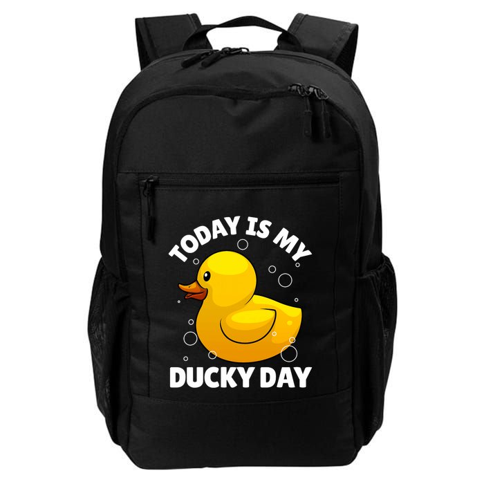 Rubber Duck Art For Rubber Ducky Duck Lover Daily Commute Backpack