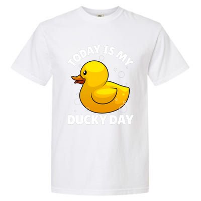 Rubber Duck Art For Rubber Ducky Duck Lover Garment-Dyed Heavyweight T-Shirt