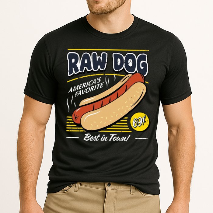 Raw Dog AmericaS Favourite Cooling Performance Crew T-Shirt