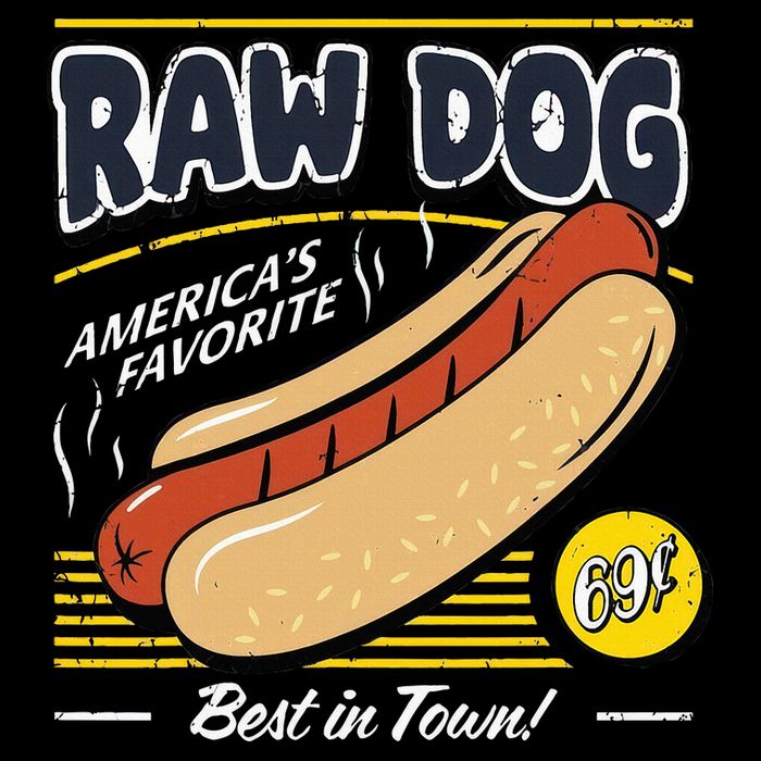 Raw Dog AmericaS Favourite Button