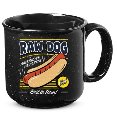 Raw Dog AmericaS Favourite 15oz Campfire Ceramic Mug