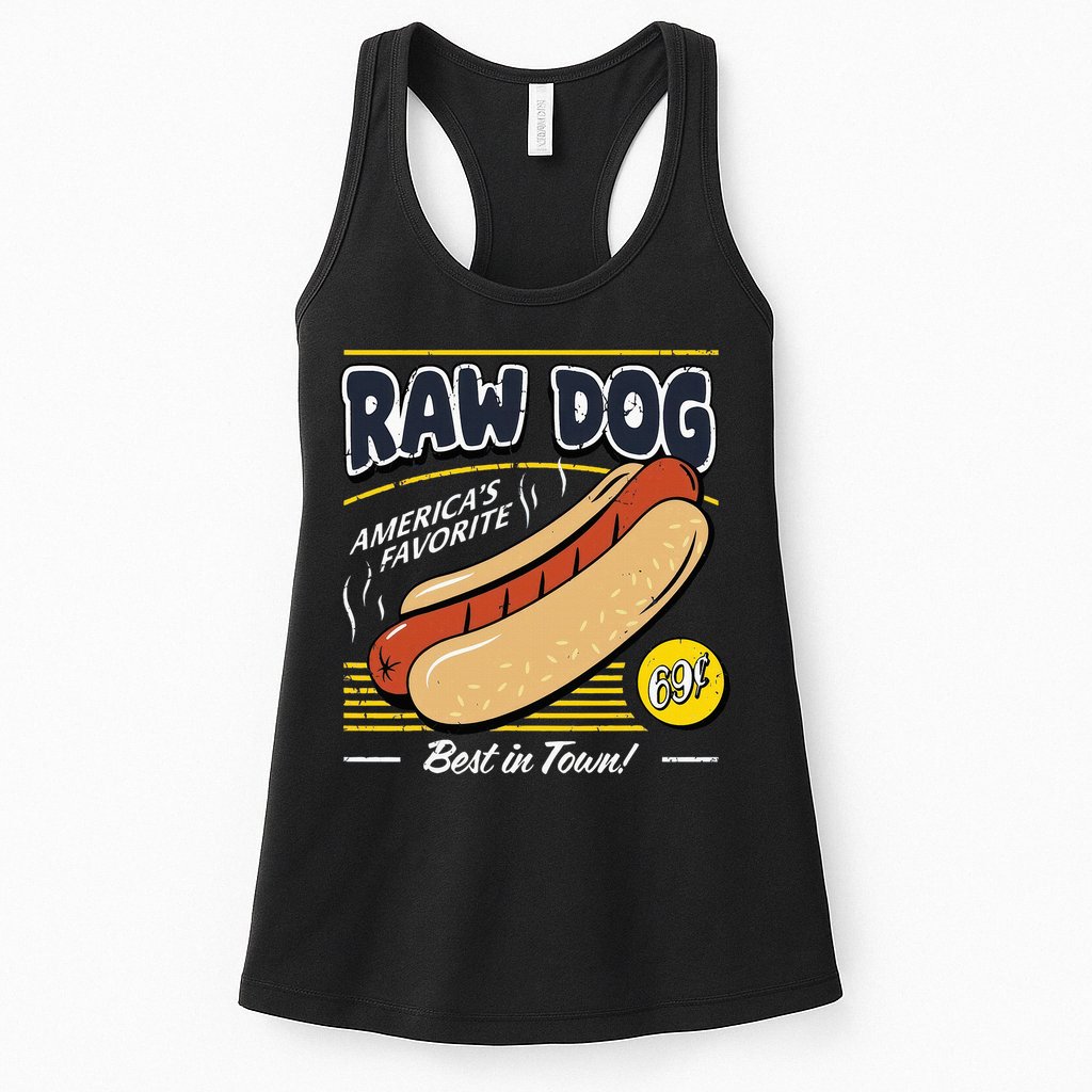 Raw Dog AmericaS Favourite Womens Tank Top
