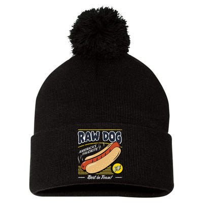 Raw Dog AmericaS Favourite Pom Pom 12in Knit Beanie