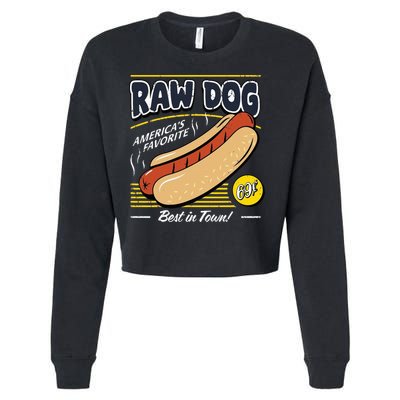 Raw Dog AmericaS Favourite Cropped Pullover Crew
