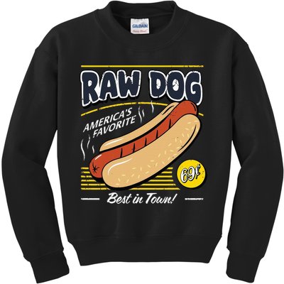 Raw Dog AmericaS Favourite Kids Sweatshirt