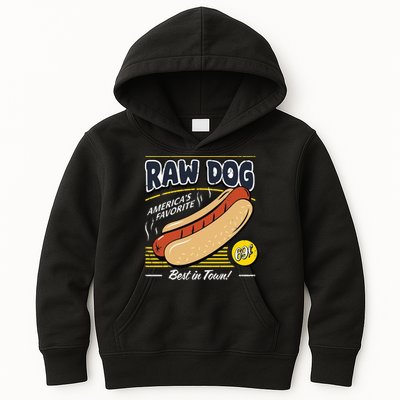 Raw Dog AmericaS Favourite Kids Hoodie