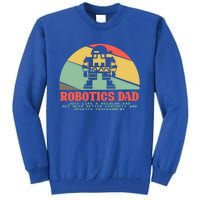 Robotics Dad Ai Robot Engineering Engineers Fathers Day Gift Tall Sweatshirt