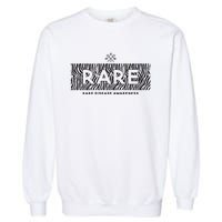 Rare Disease Awareness Rare Rare Chronic Illness Garment-Dyed Sweatshirt