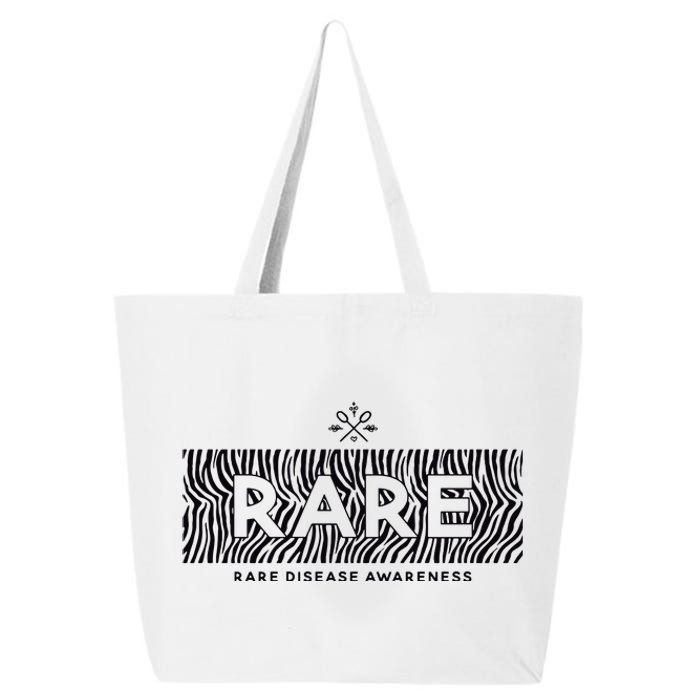 Rare Disease Awareness Rare Rare Chronic Illness 25L Jumbo Tote