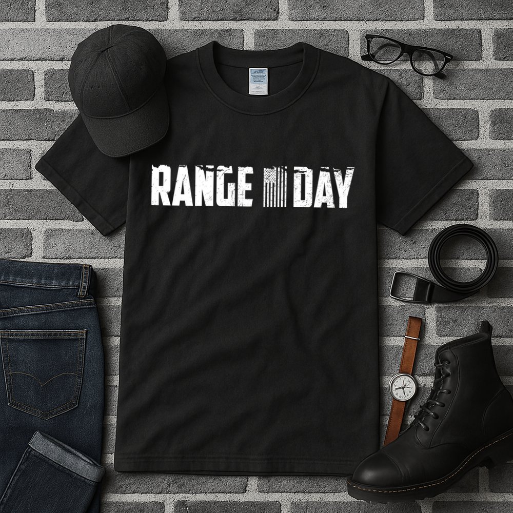 Range Day American Flag Tall T-Shirt