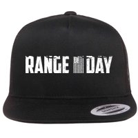 Range Day American Flag Flat Bill Trucker Hat