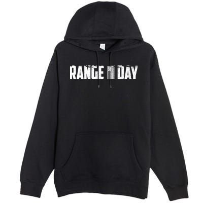 Range Day American Flag Premium Pullover Hoodie