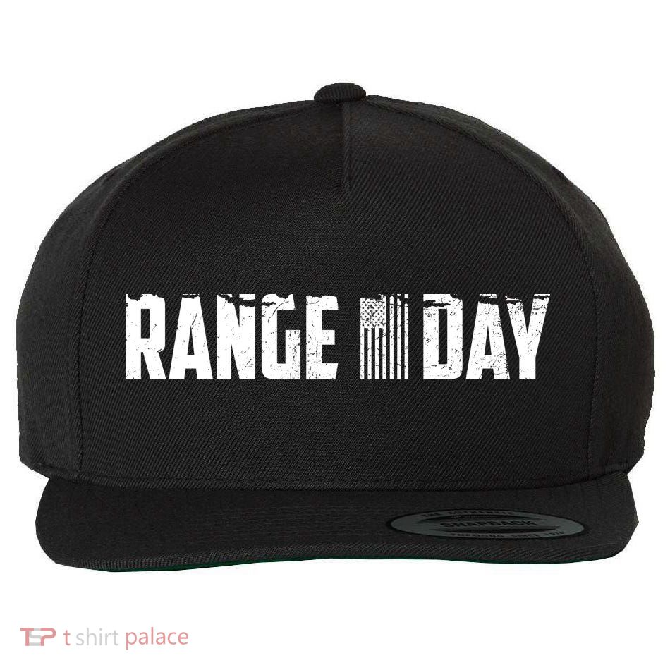 Range Day American Flag Wool Snapback Cap