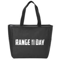 Range Day American Flag Zip Tote Bag