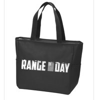 Range Day American Flag Zip Tote Bag