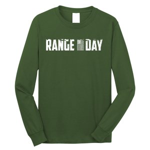 Range Day American Flag Long Sleeve Shirt