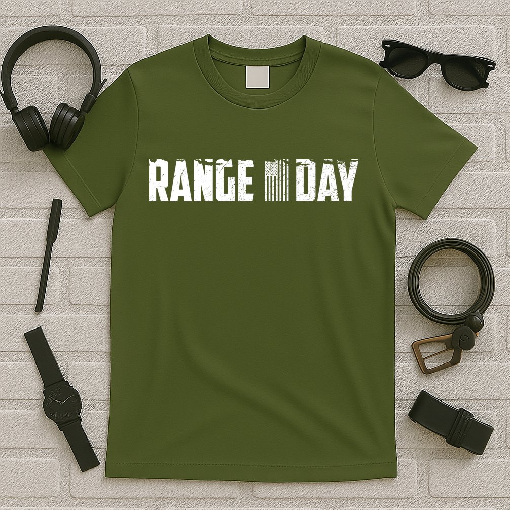 Range Day American Flag T-Shirt