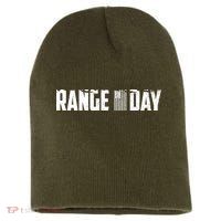 Range Day American Flag Short Acrylic Beanie
