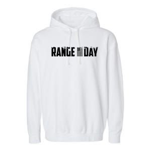 Range Day American Flag Garment-Dyed Fleece Hoodie