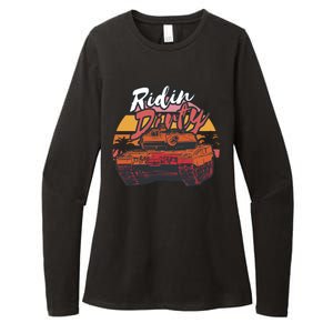 Ridin Dirty Army Womens CVC Long Sleeve Shirt