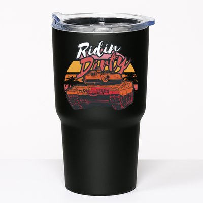 Ridin Dirty Army Tumbler