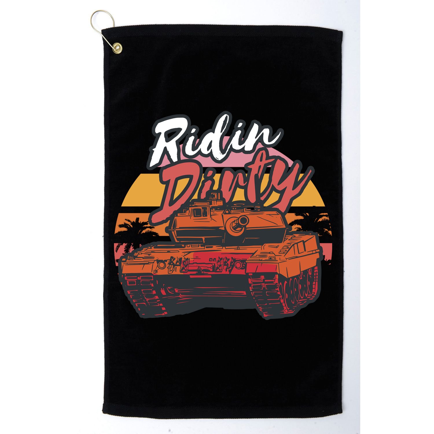 Ridin Dirty Army Golf Towel